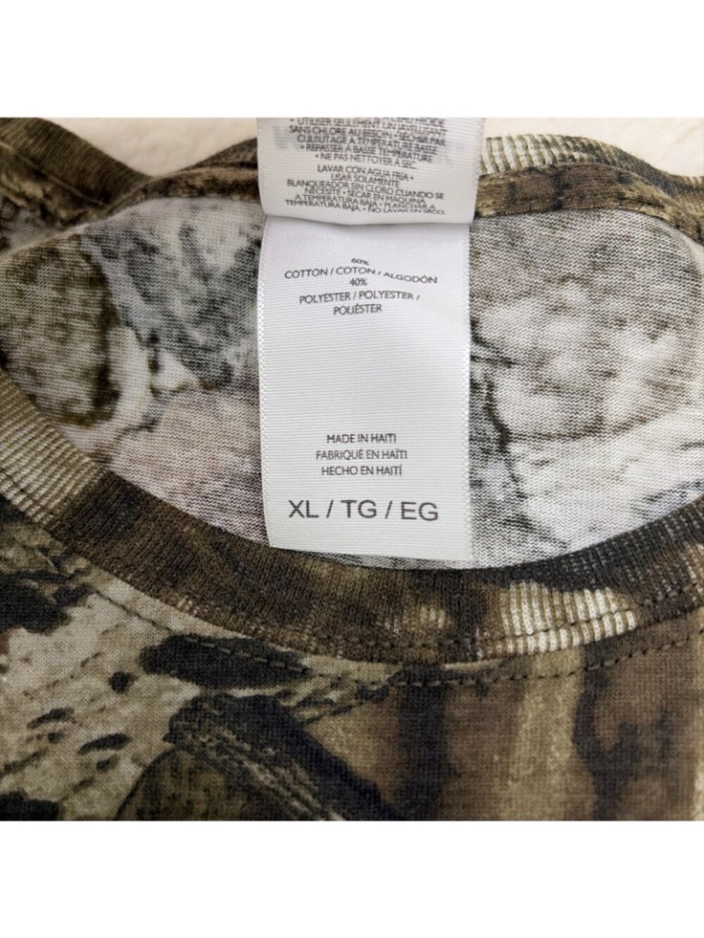 Mossy Oak Break Up Infinity Womens Camouflage Tee XL New - Picture 8 of 10